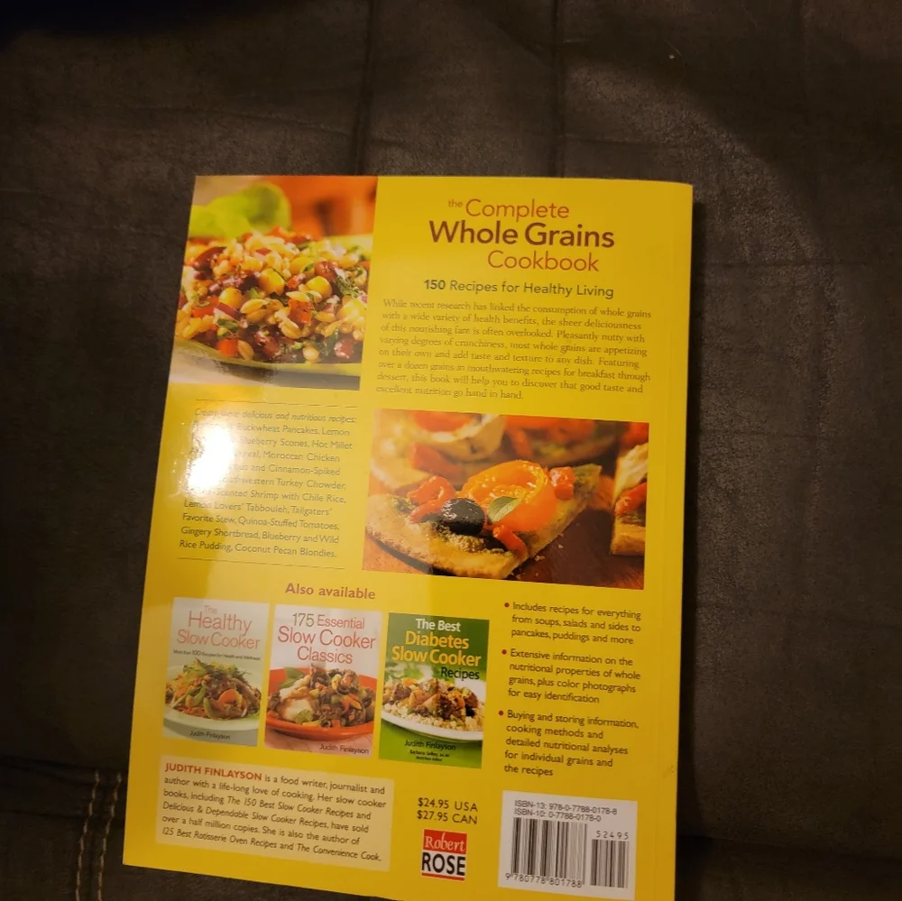 The Complete Whole Grains Cookbook‎ by Judith Finlayson